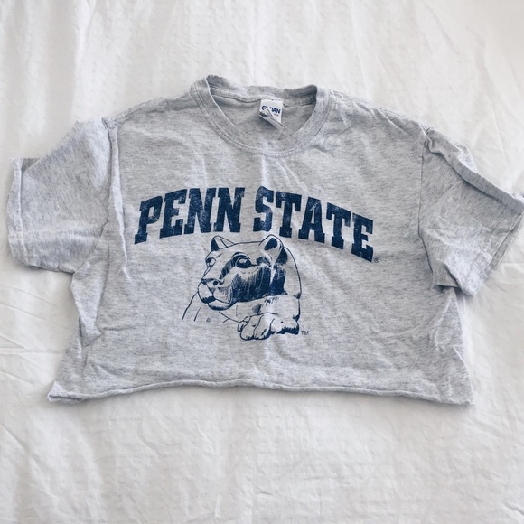 Tops | Penn State Cropped Tee | Poshmark